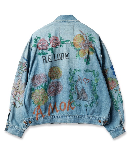 amok ハンドペイント デニムジャケット 23ss qW8Y8t7k4no8.jpg?width=768