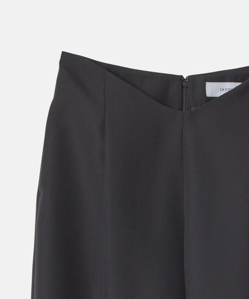 LE CIEL BLEU ルシェルブルー　ブラックハイウェストパンツ　32 ル シェル ブルー - LE CIEL BLEU | High Waist Pants-Black-34