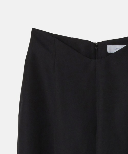ル シェル ブルー - LE CIEL BLEU | High Waist Pants-Black-34