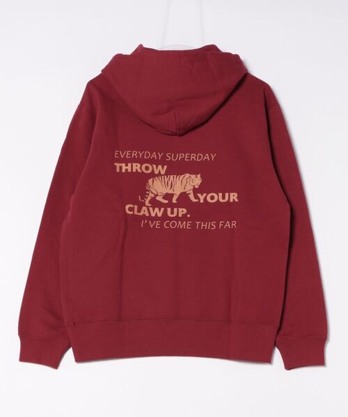 パーカー 「Scrap Book」TIGER-sw(M) レディース Scrap Book パーカー 「Scrap Book」TIGER-sw(M) レディース