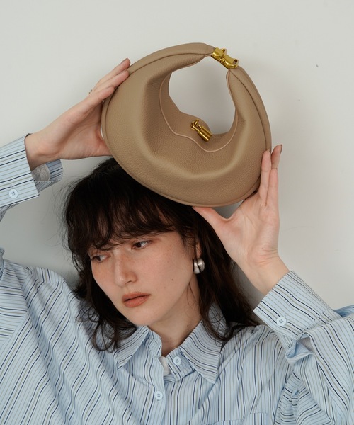 GULITU ハンドバッグ クリーム色 ブラウン ハンドバッグ マルチウェイシェルバック : ZOZOTOWN Yahoo!店