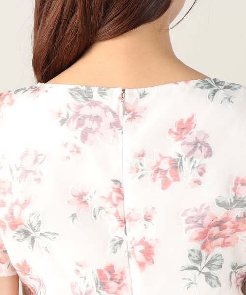 LAISSE PASSE 「LAISSE PASSE」 半袖ワンピース SMALL イエロー