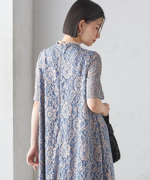 【kaene】パイピングレースAラインドレス kaene｜パイピングレースAラインドレス | Rakuten Fashion(楽天