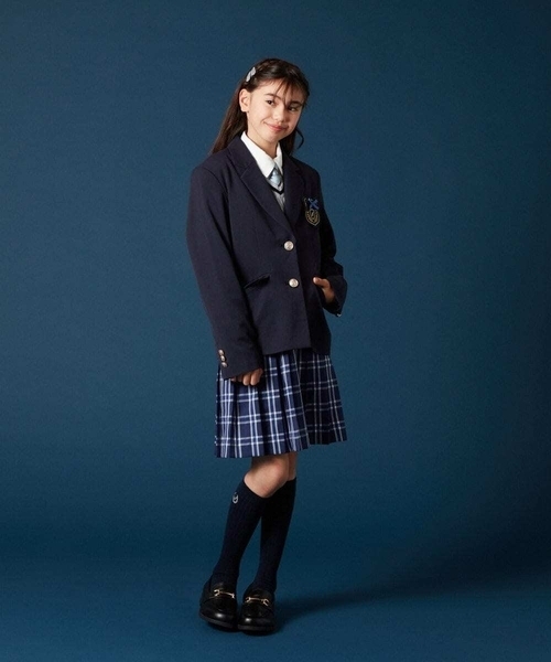 a.v.v，アーヴェヴェ　卒服　160 セット　未使用品　セーラー　女の子 a.v.v（アー・ヴェ・ヴェ） テーラードジャケット アウター 卒業式