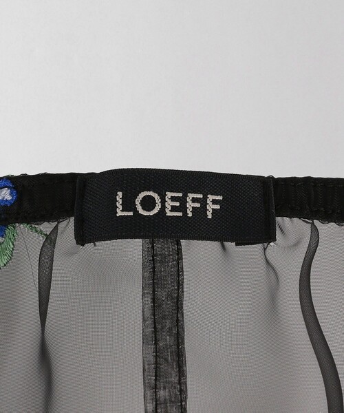 LOEFF＞ブルーベリー エンブロイダリー スカート（スカート