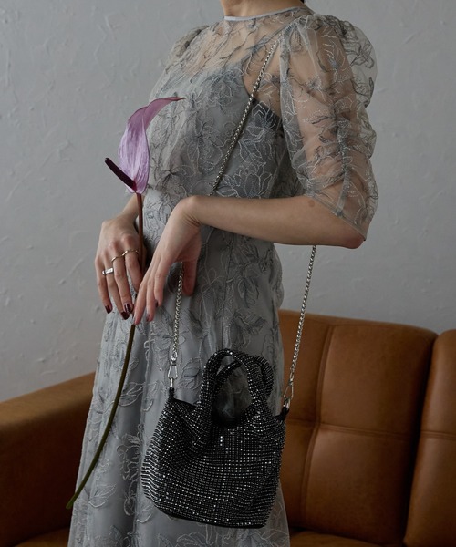 &Robu.（アンドロブ） ハンドバッグ ラインストーン2WAYハンドバッグ