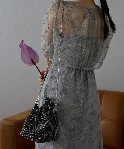 &Robu.（アンドロブ） ハンドバッグ ラインストーン2WAYハンドバッグ