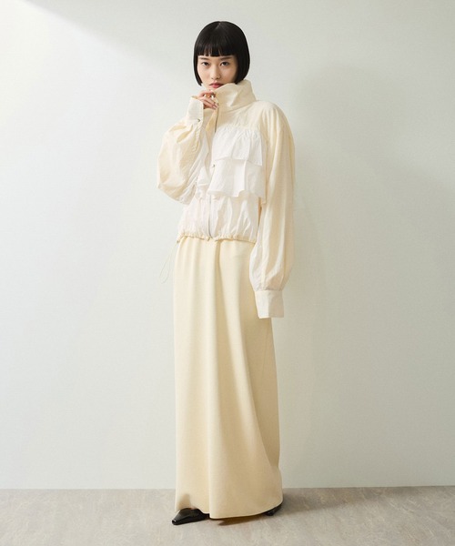 アダムエロペフリル付き ジャケット ADAM ET ROPÉ FEMME(アダム エ ロペ ファム) / 【WEB限定