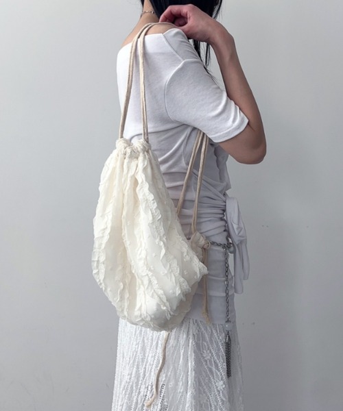 タグ付未使用 SUGARY LACY KNAPSACK フリル バックパック タグ付未使用 SUGARY LACY KNAPSACK フリル バックパック