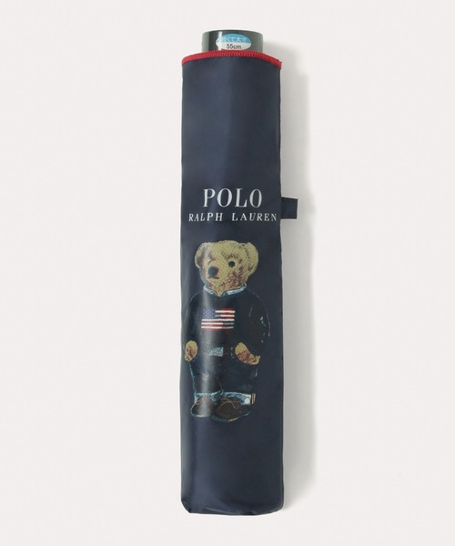 新品　折りたたみ傘 遮光 晴雨兼用折りたたみ日傘　POLO BEAR ポロベア POLO RALPH LAUREN（ポロ・ラルフローレン） 折りたたみ傘 遮光100% 遮
