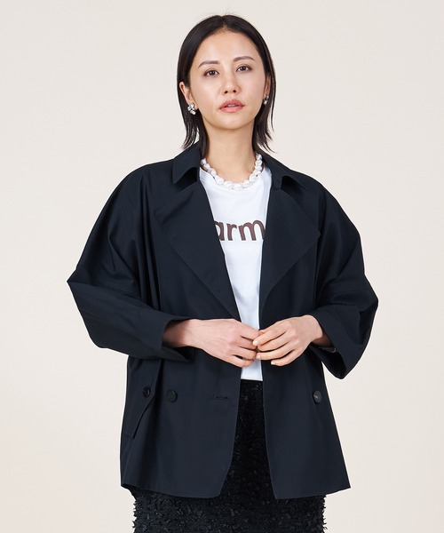 tシャツ 「marmors」”marmors”logo long tee レディース