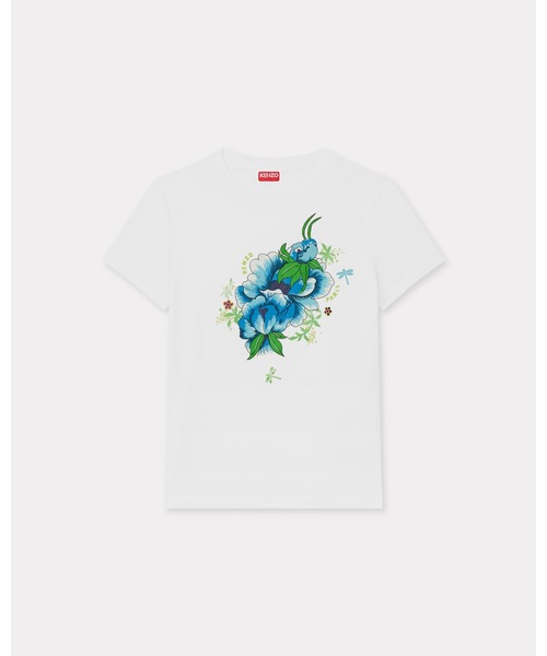 KENZO ケンゾー 'Kenzo Peonies' T-shirt プリントTシャツ KENZO tシャツ 'KENZO Peonies' Tシャツ レディース : ZOZOTOWN