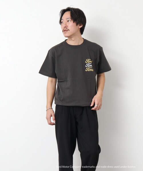 【値下げ】man who 虎バックプリント　スウェット GOOD ROCK SPEED tシャツ 「GOOD SPEED」別注 アーティスト