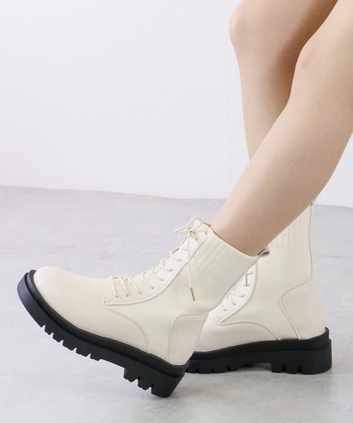 「LibertyDoll」 ショートブーツ S ブラック レディース_画像5