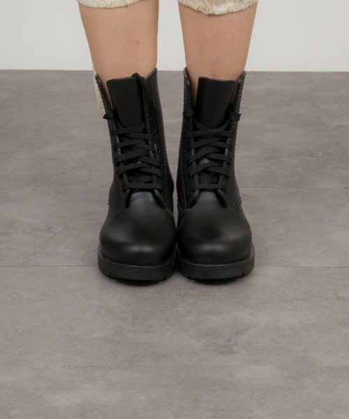 FABIO RUSCONI（ファビオルスコーニ） ショートブーツ 37 ブラック