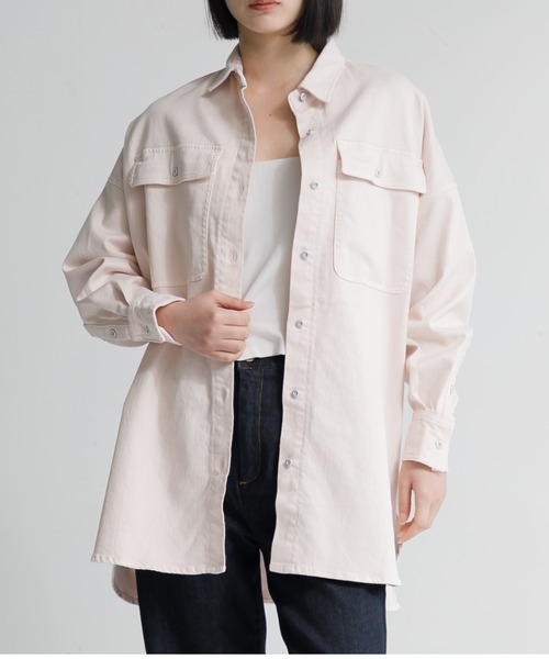 Healthy denim ブラウス シャツ Almond レディース : ZOZOTOWN