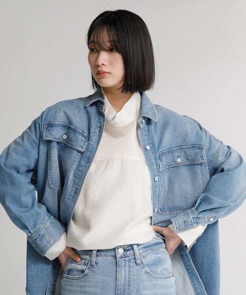 Healthy denim ブラウス シャツ Almond レディース : ZOZOTOWN