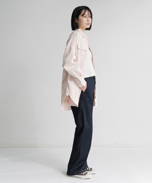 Healthy denim ブラウス シャツ Almond レディース : ZOZOTOWN