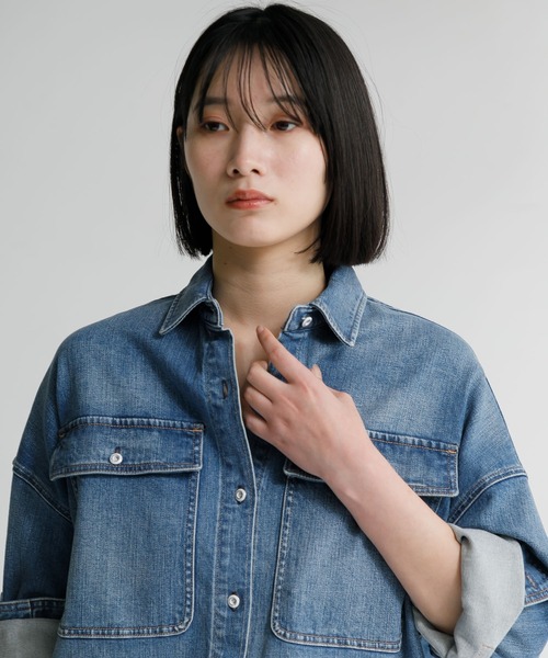 ブラウス シャツ Healthy DENIM / Almond レディース Healthy denim ブラウス シャツ Almond レディース : ZOZOTOWN
