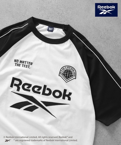Reebok（リーボック） tシャツ ラグラン ゲーム Tシャツ / 半袖 / ロゴ