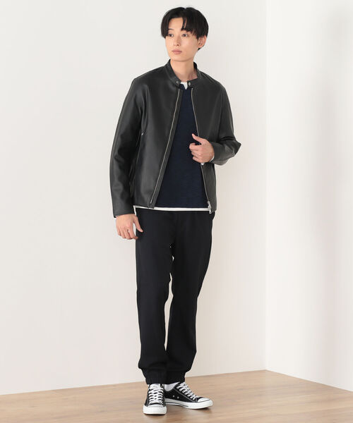 「BEAMS HEART」 ブルゾン LARGE ブラック メンズ_画像6