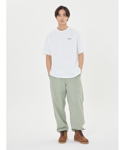 Barbour 2025 JAPAN LIMITED 刺繍ロゴ Tシャツ Barbour tシャツ JAPAN LIMITED” ワンポイント 刺繍 ロゴ T