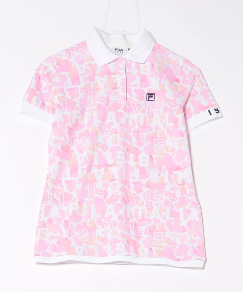 ブラウス シャツ 「FILA GOLF/フィラゴルフ」レディース半袖シャツ　吸汗速乾　UV　遮熱　接触冷感　ゴルフ レディース FILA GOLF ブラウス シャツ 「FILA GOLF/フィラゴルフ