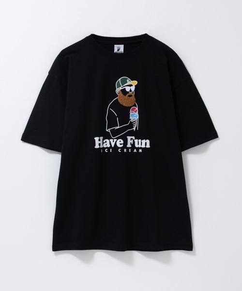 ピケコットンTシャツ ★関税込 tシャツ ヒゲサガラ刺繍Tシャツ メンズ レディース : ZOZOTOWN