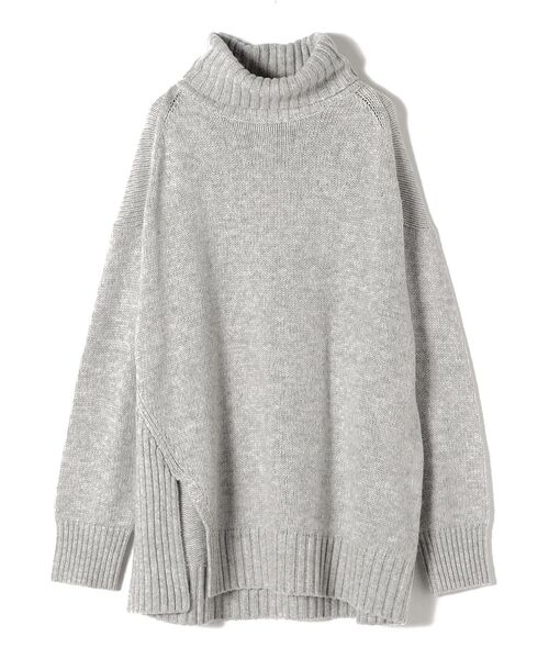 「SHIPS」 タートルネックニット MEDIUM ブラウン レディース_画像4