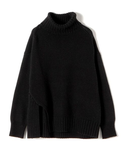 「SHIPS」 タートルネックニット MEDIUM ブラウン レディース_画像6