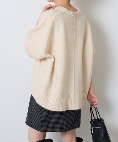 「COLLAGE GALLARDAGALANTE」 長袖ニット FREE ベージュ レディース_画像7