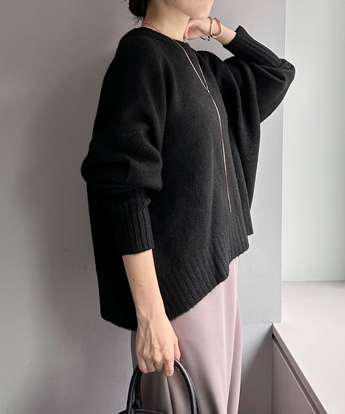 「COLLAGE GALLARDAGALANTE」 長袖ニット FREE ベージュ レディース_画像10