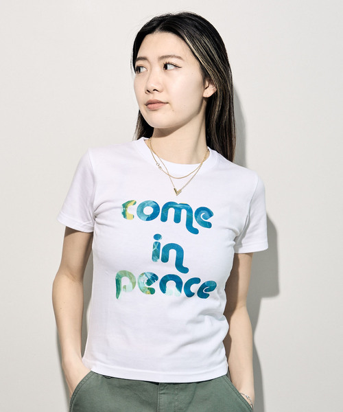 tシャツ irojikake/イロジカケ Cip tiny T-shirt レディース