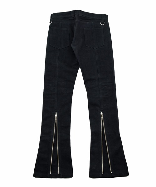 ジーンズ blackmeans LABORATORY R別注 “Dot Pattern” フレアパンツ メンズ レディースの画像