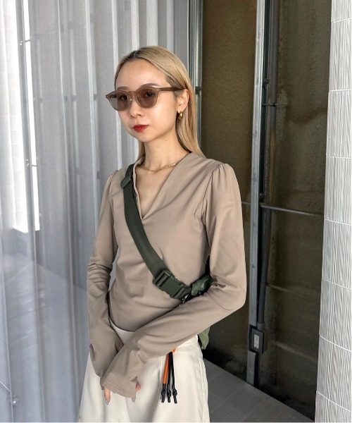 Ameri（アメリ） ラッシュガード RASH GUARD BODY SUIT TOP レディース