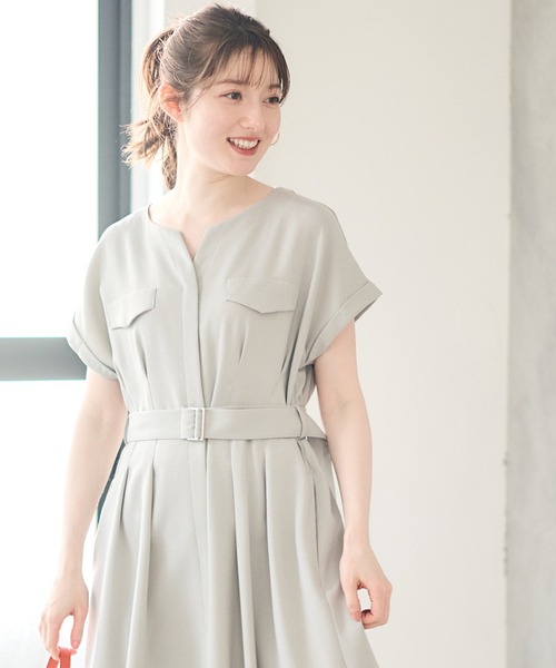12Twelve Agenda（トゥエルブ アジェンダ） ワンピース 半袖 両ポケ