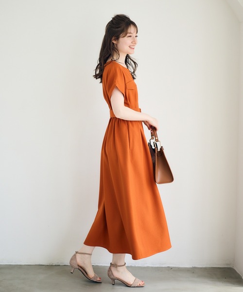 12Twelve Agenda（トゥエルブ アジェンダ） ワンピース 半袖 両ポケ