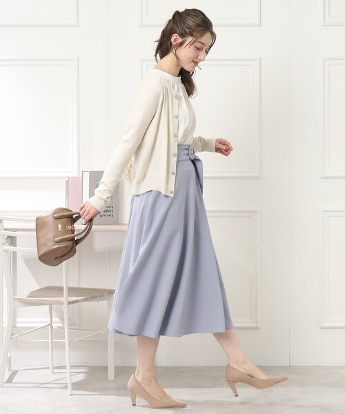 「couture brooch」 ニットカーディガン 36 オフホワイト レディース_画像5