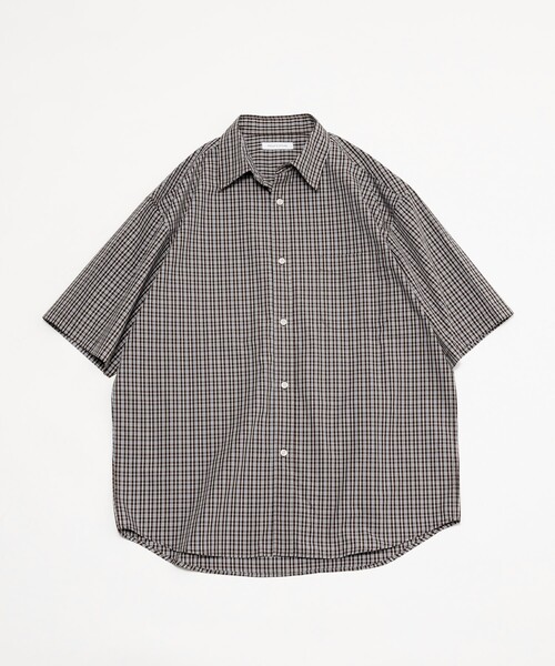 シャツ タイプライター レギュラーカラー ショートスリーブ チェックシャツ/リラックスフィット メンズ | FREAK'S STORE | 15