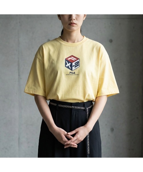 FILA（フィラ） tシャツ S/Sプリント Tシャツ レディース メンズ