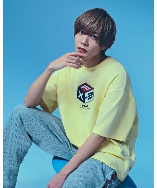 FILA（フィラ） tシャツ S/Sプリント Tシャツ レディース メンズ