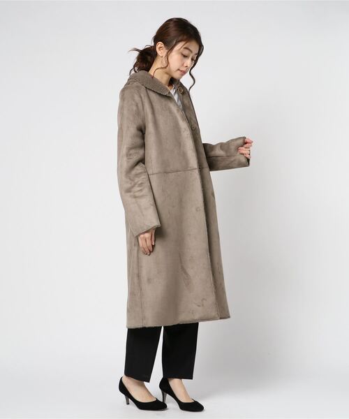 Demi-Luxe BEAMS（デミルクス ビームス） コート 38 キャメル