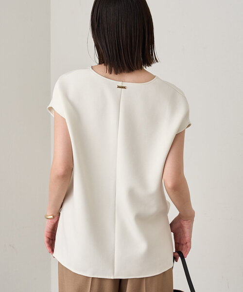 Loungedress tシャツ ポンチフレンチプルオーバー レディース