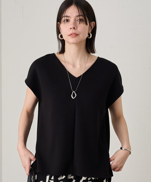tシャツ レーヨンポンチ プルオーバー レディース FRAMeWORK（フレームワーク）の「レーヨンナイロンポンチプル