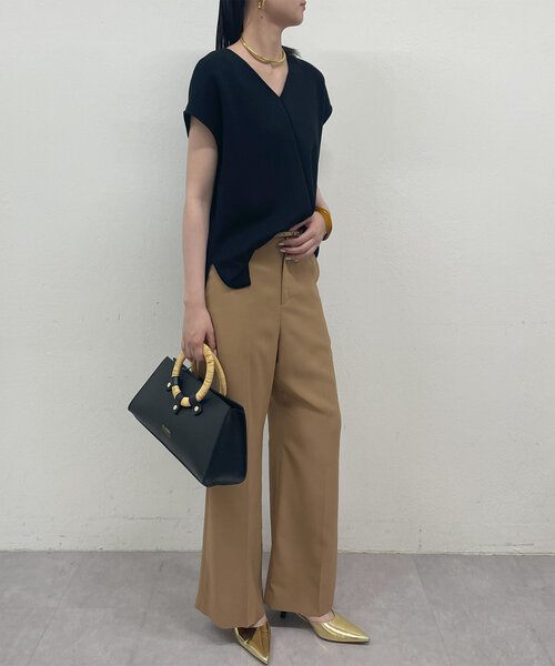 Loungedress tシャツ ポンチフレンチプルオーバー レディース