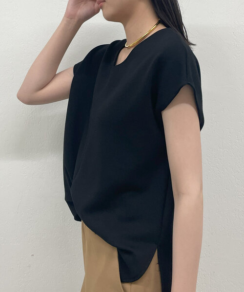 【Loungedress】ポンチフーディー　ネイビー shirabe.s_コラボカラー【人気のポンチシリーズが再登場