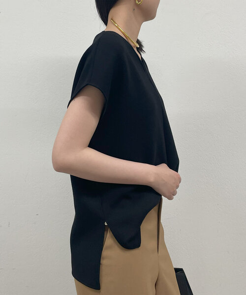 tシャツ ポンチフレンチプルオーバー レディース Loungedress tシャツ ポンチフレンチプルオーバー レディース