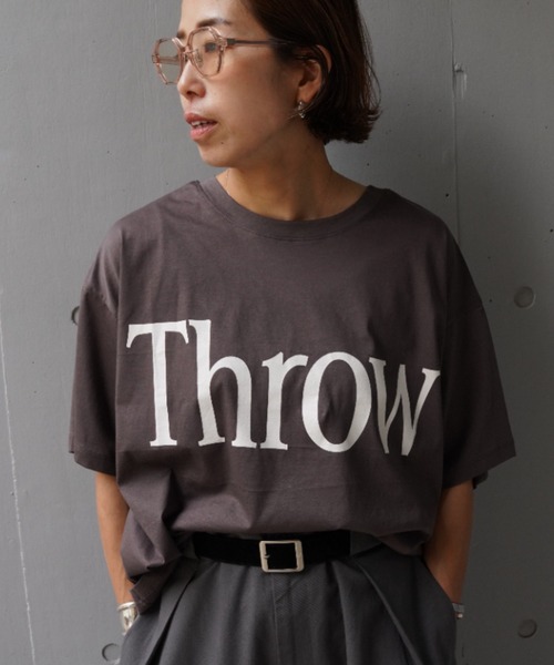 tシャツ DROIT BELLO(ドロイトベロ) BICロゴ　ショート丈Tシャツ レディース