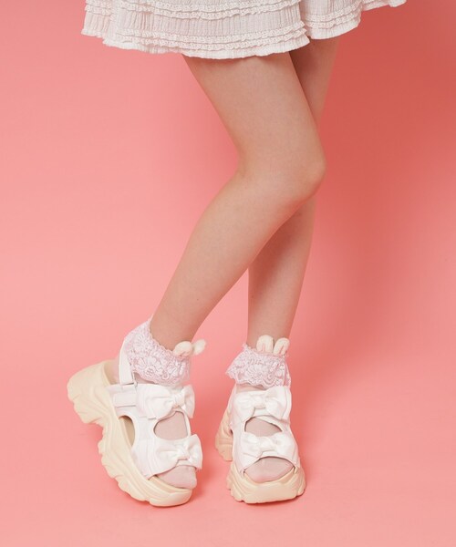 cs T&P（シーエスティーアンドピー） 厚底 サンダル 夏 厚底ダブル