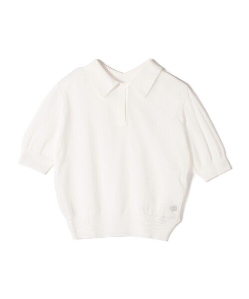 ニット セーター SHIPS Primary Navy Label:「手洗い可能」NOIR POLO ニット レディース